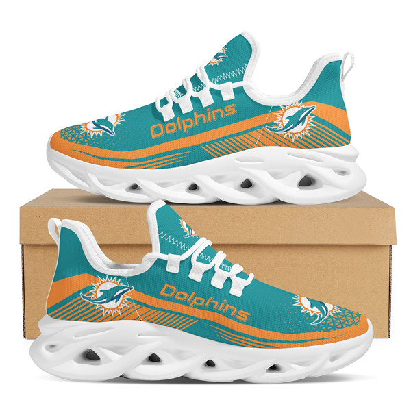 Men's Miami Dolphins Flex Control Sneakers 008